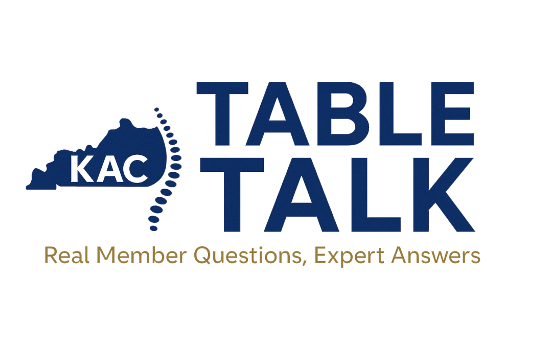 Table Talk: Are Extremities in Our Scope of Practice?